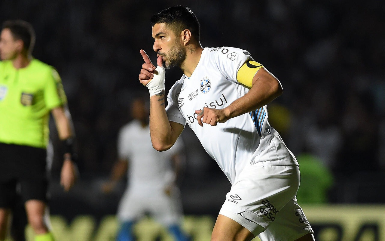 Luis Suárez marcou 29 gols pelo Grêmio em 2023. (Foto: Alexandre Durão/Grêmio FBPA)